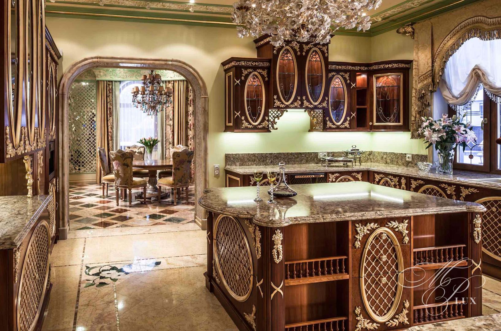 Балтия kitchen design by marina putilovskaya