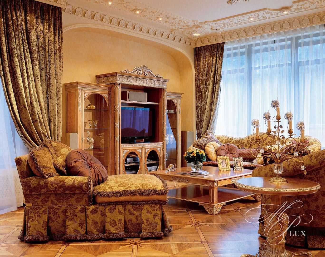 Горки21 красивая гостиная