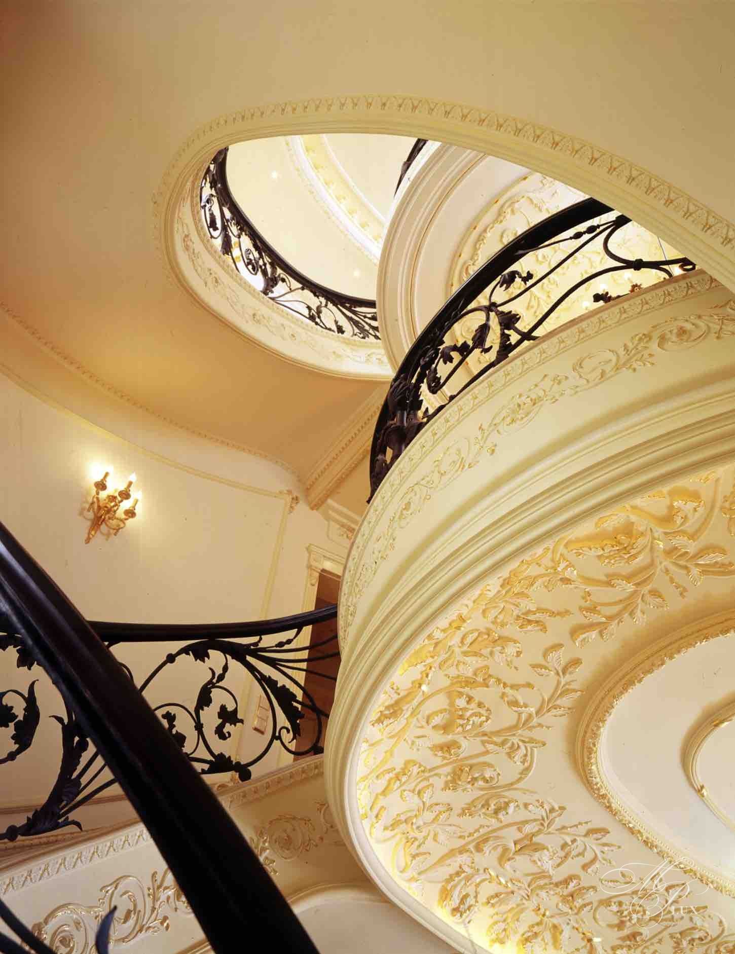 beautiful luxury staircase
