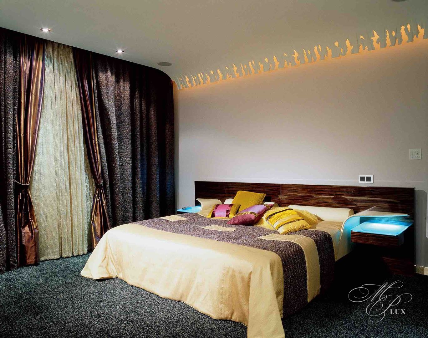 bedroon design in moscow flat