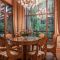 dining room with panaromic view