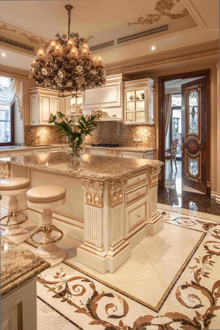 дизайн роскошной кухни