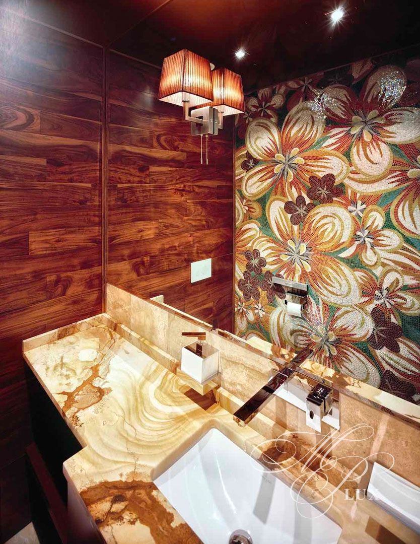 красивый дизайн ванной