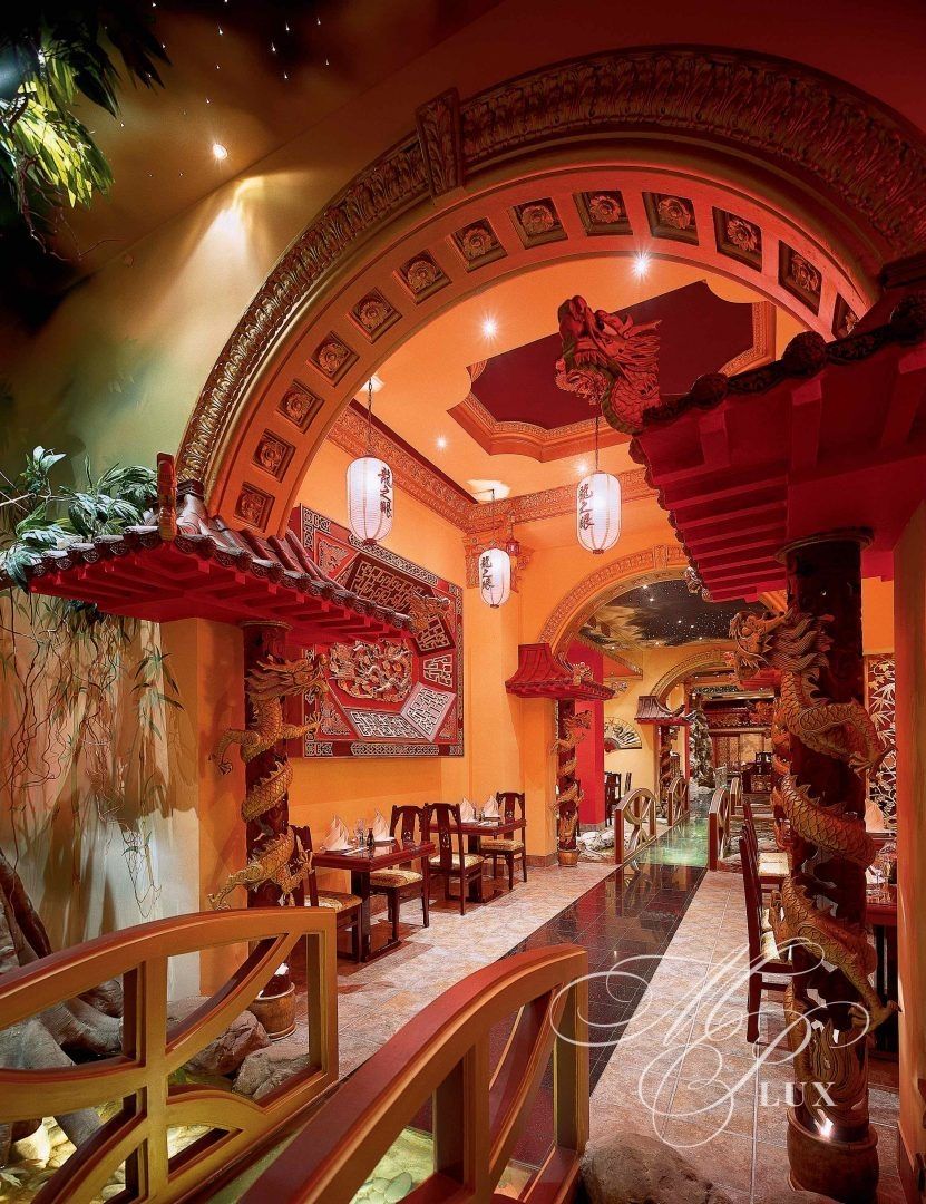 Restaurant design by Marina Putilovskaya