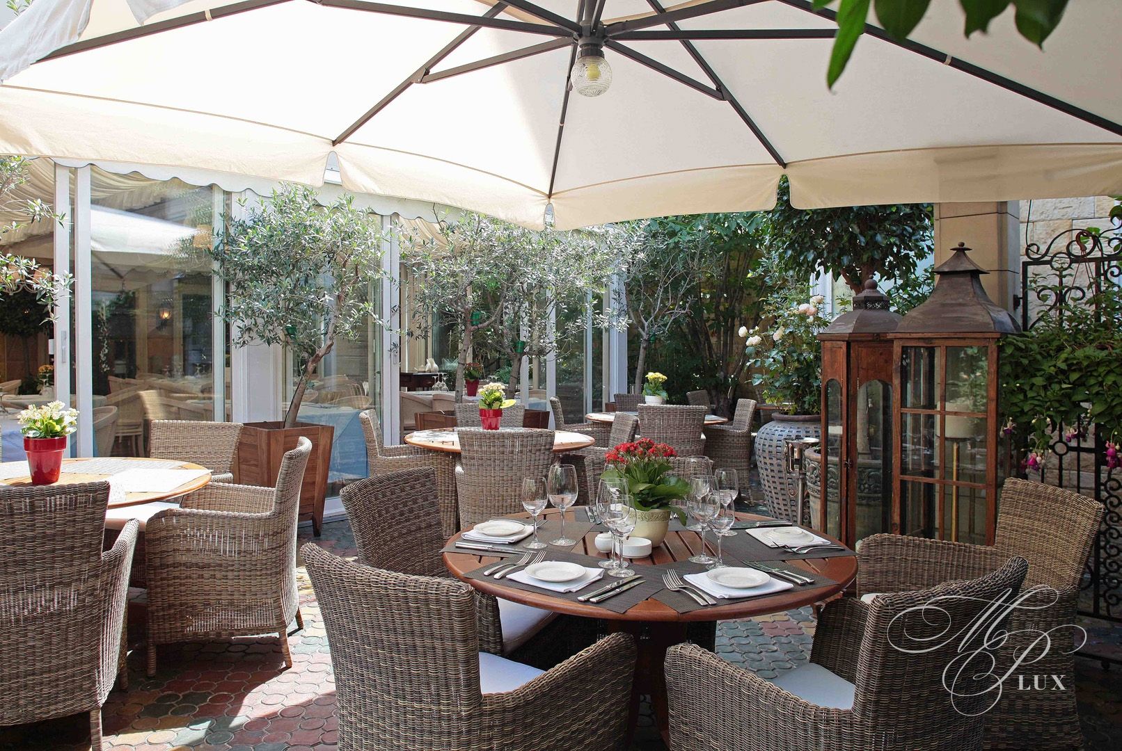 веранда ресторана