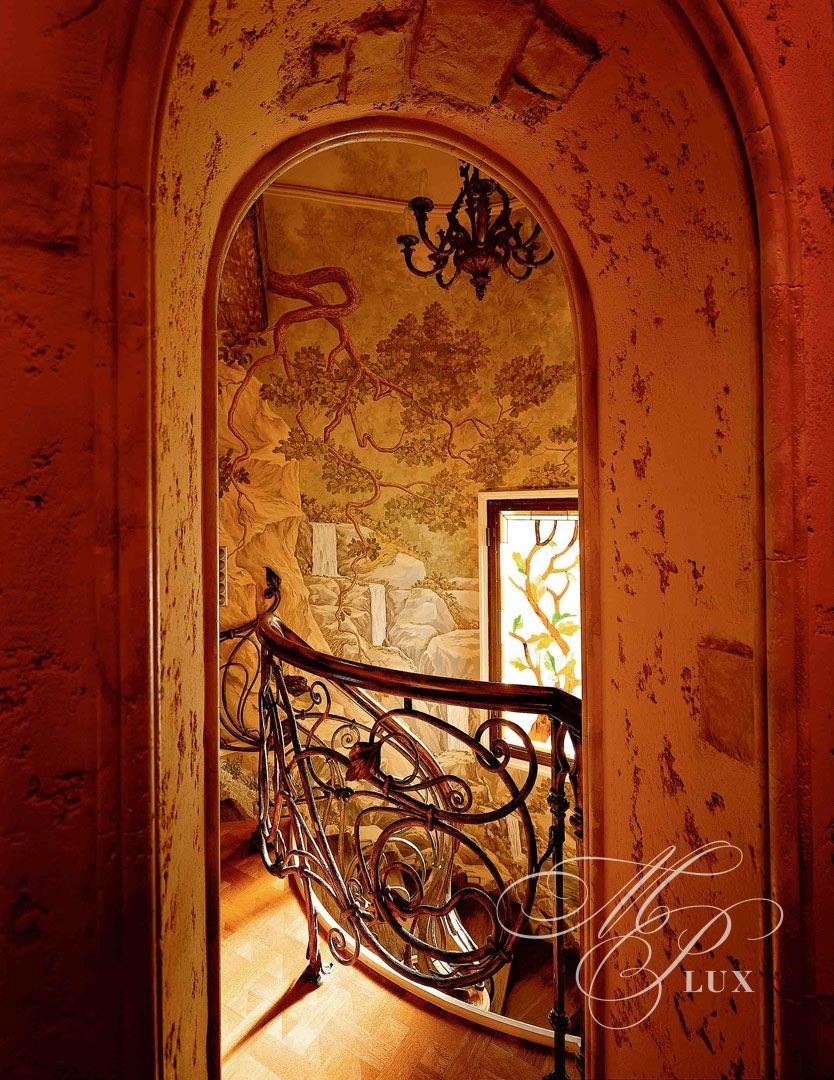 Эдем beautiful staircase in moscow