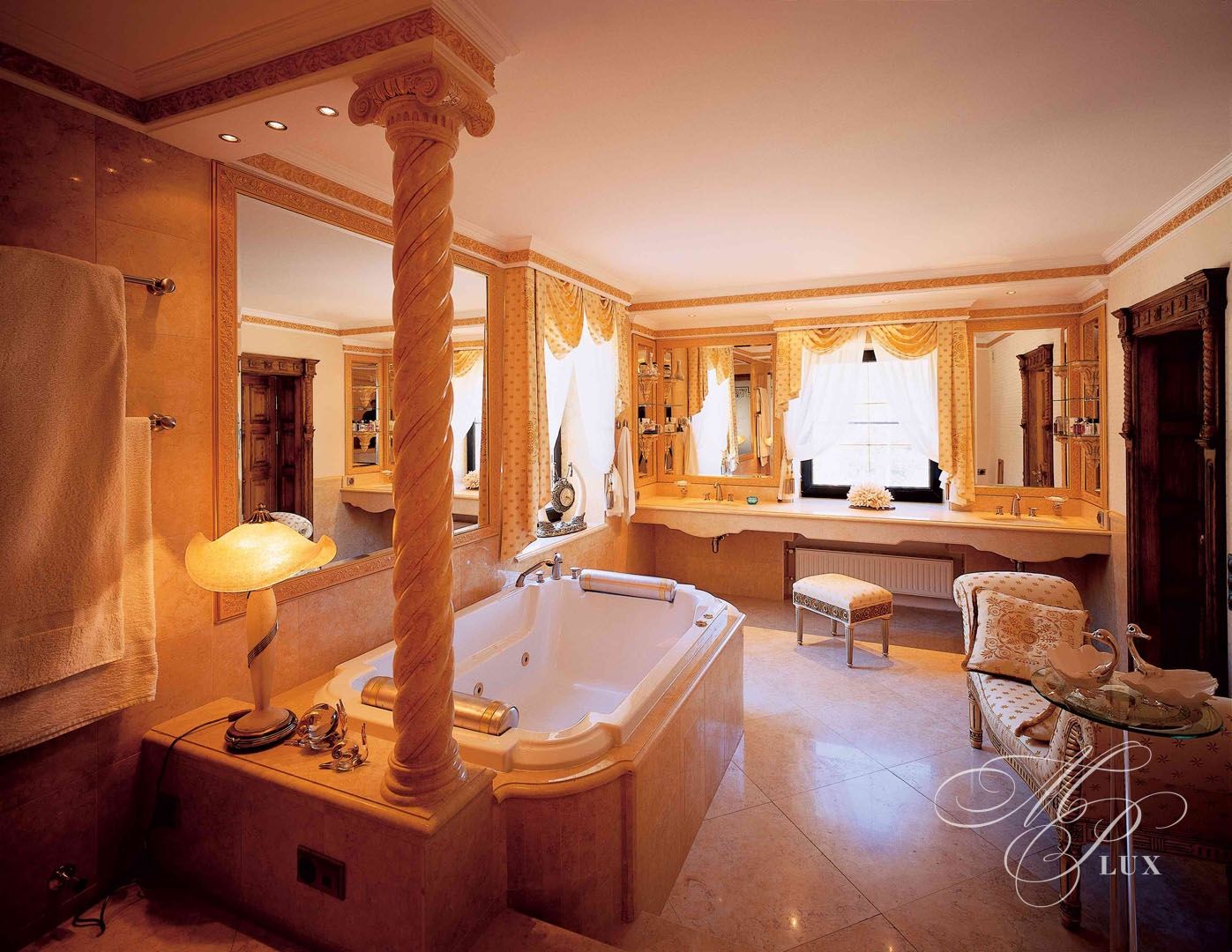 Эдем красивая ванная комната