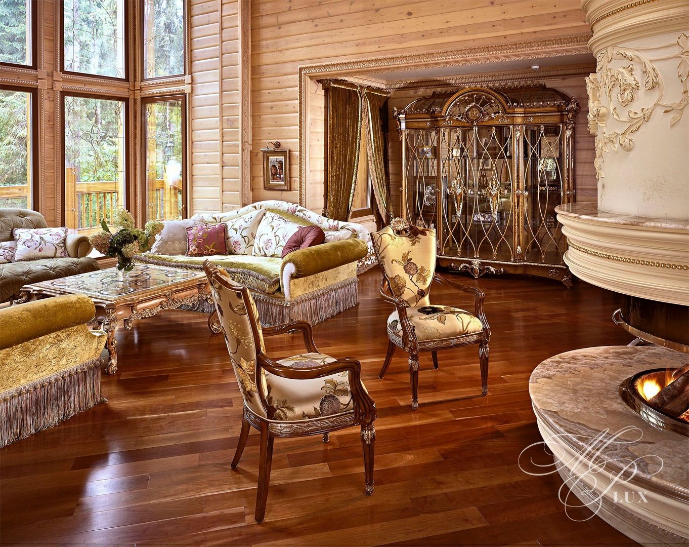 Фортуна 8 каминный зал