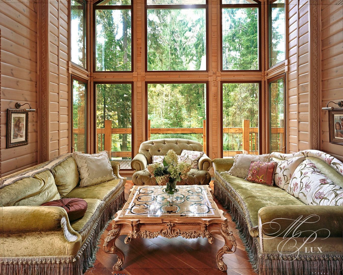 Фортуна 8 панорманый вид из гостиной