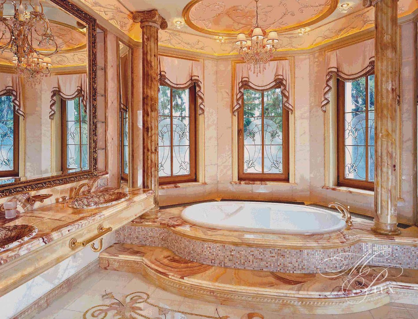 Николино luxury bathroom design