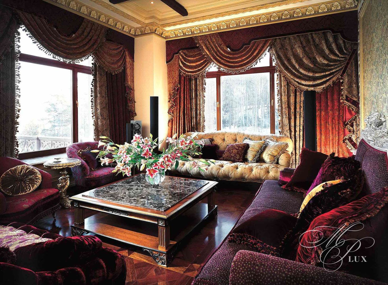 Звенигород гостиная зона