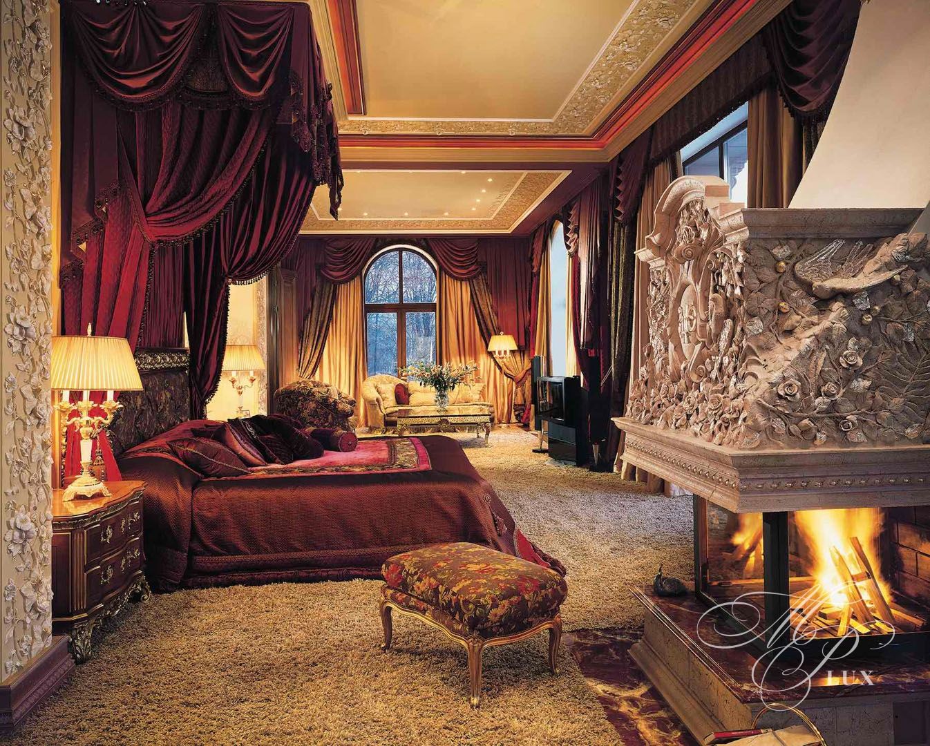 Звенигород роскошная спальня