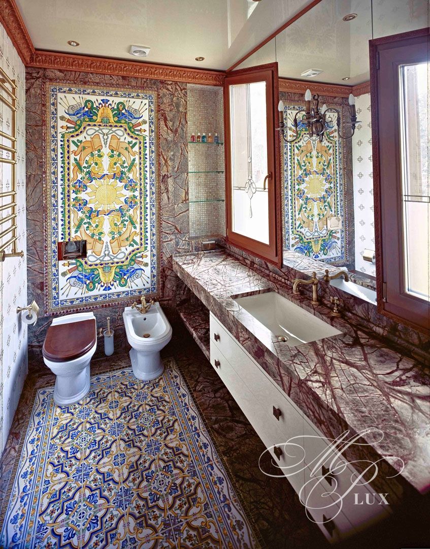 authentic style bathroom