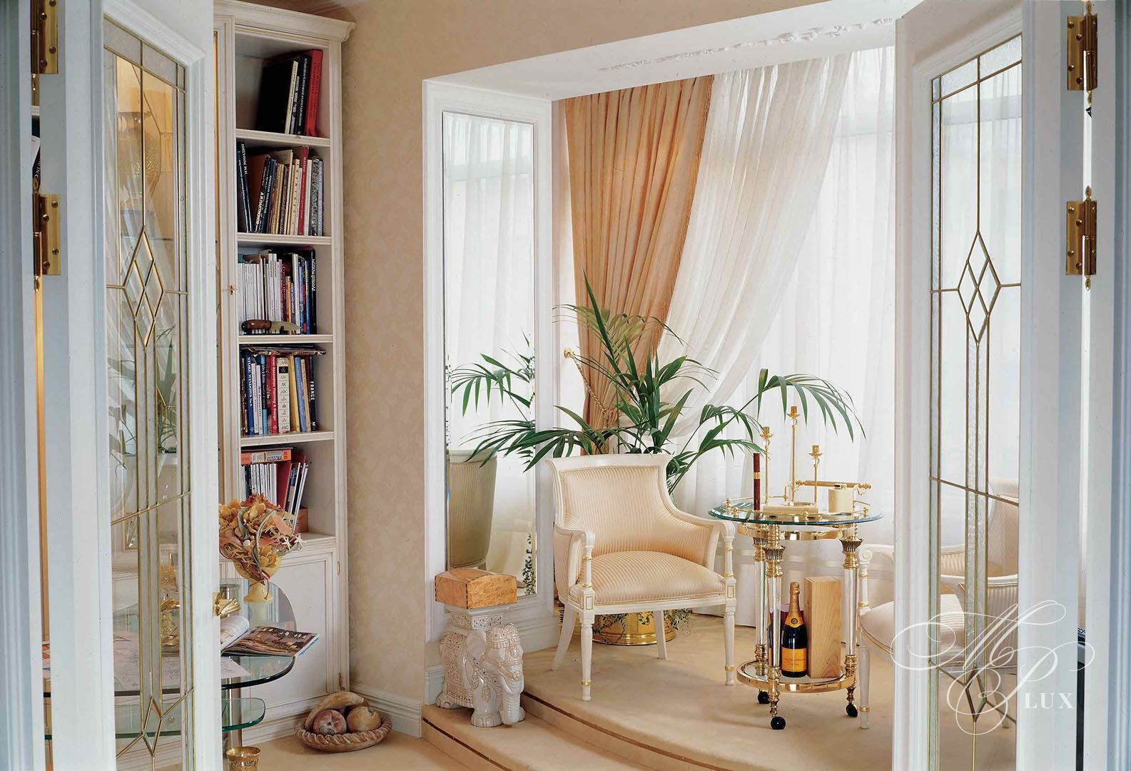 дизайн квартиры в белом цвете